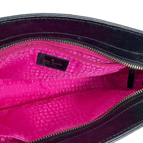 Kate Spade Angelica Leather black crossbody purse - Picture 10 of 13